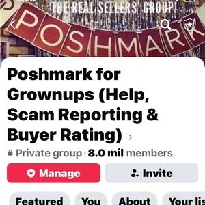 JOIN THE BEST ANTI POSHMARK SCAMMERS GROUP!